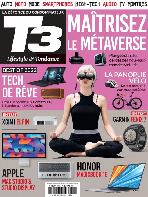 Cover image for T3 Gadget Magazine France: No. 65